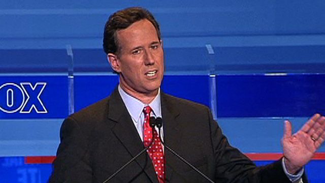 Rick Santorum vs. Ron Paul Over Iran