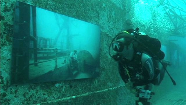 Art Exhibit Debuts 93-Feet Under Water