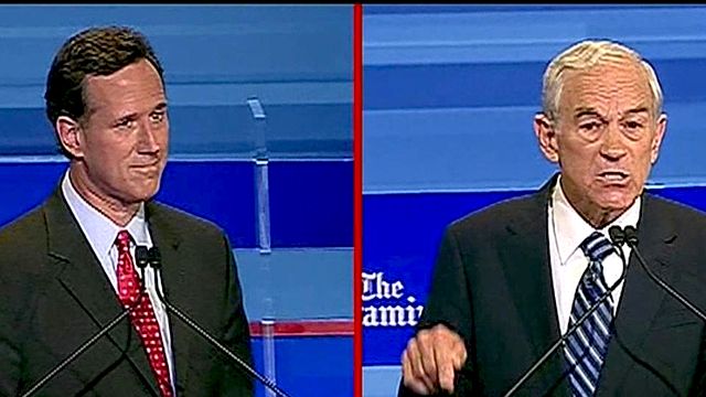 Candidates Trade Shots at GOP Debate