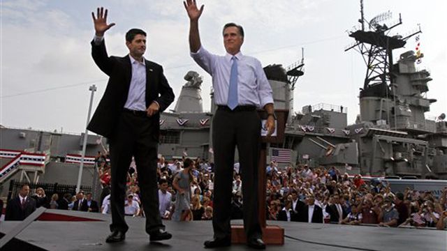 Rep. Paul Ryan announced as Governor Romney's VP pick