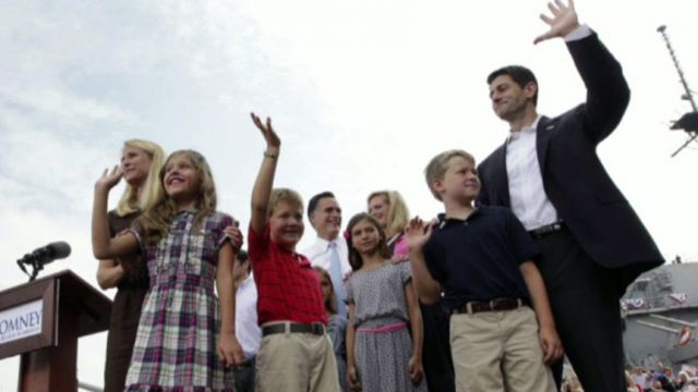 VP pick puts Paul Ryan's family in spotlight