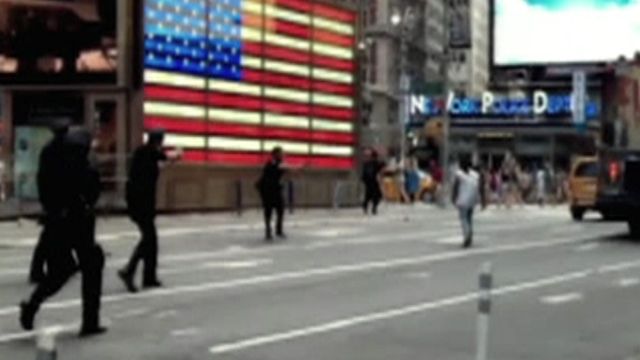 Standoff in Times Square