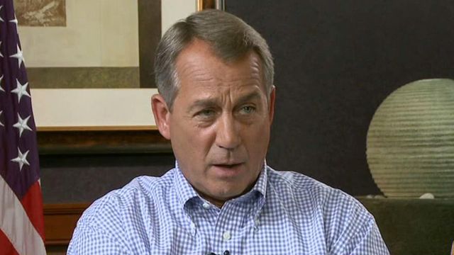 Boehner: Ryan a 'brave choice, a wise choice'
