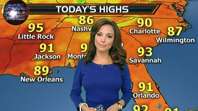 Fox Southeastern Weather Forecast: 8/13