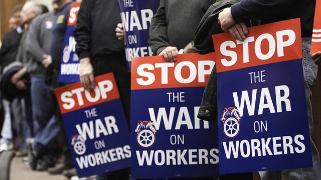 What role will labor unions play in 2012 race?