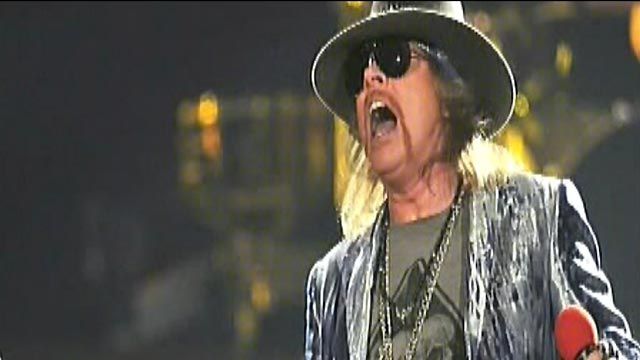 Hollywood Nation: Guns N' Roses sets up shop in Vegas
