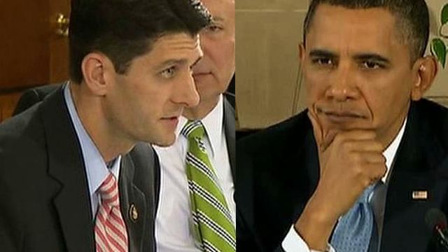 Body language: Obama vs. Ryan