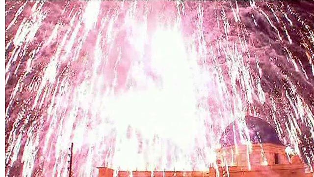 Dozens injured when fireworks display explodes all at once