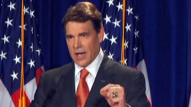 Governor Perry Throws His Hat in the Ring