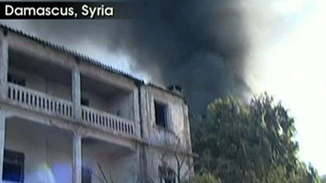 RPT: Bomb Explodes Near Hotel in Syrian Capital