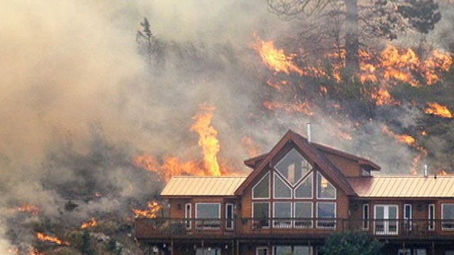 Raging Wildfire Burns in Washington State