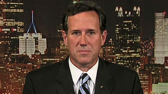 Santorum Battling to Break Into Top Tier