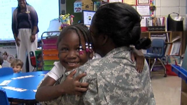 Army Mom Surprises Daughter