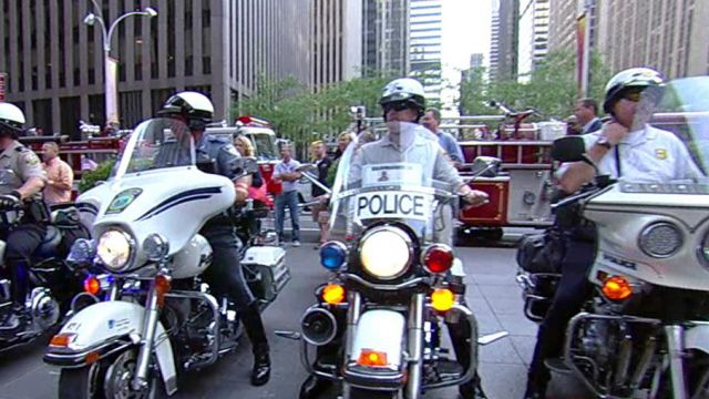 Bikers honor 9/11 first responders