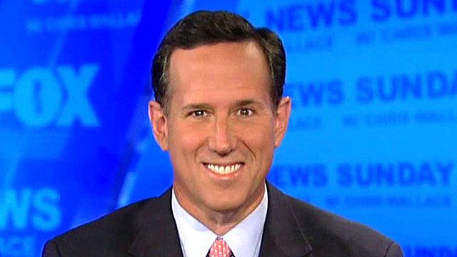 Rick Santorum Talks Presidential Politics