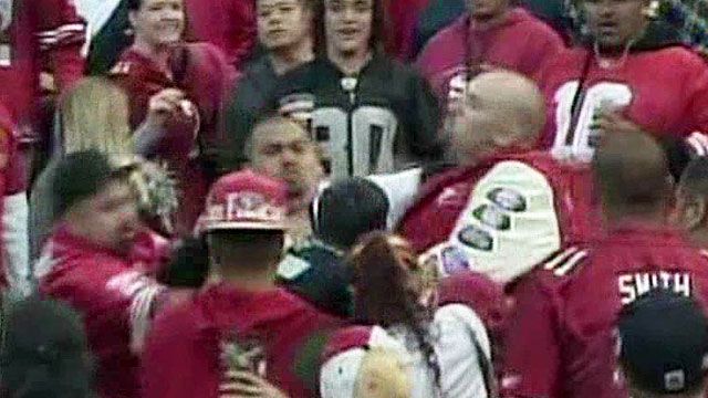 Huge Brawl Breaks Out at Football Game