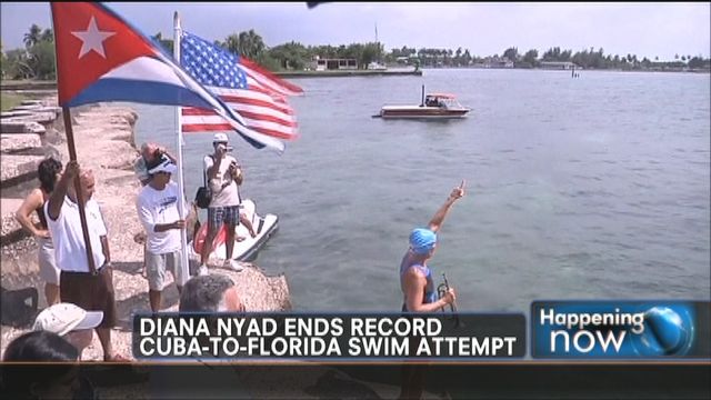 Nyad Ends Attempt to Swim from Cuba to Florida