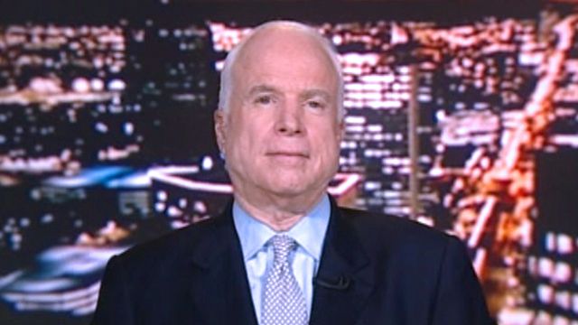 McCain: Qaddafi Could've Been Ousted Months Ago
