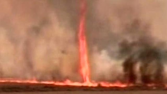 'Fire Tornado' in Brazil