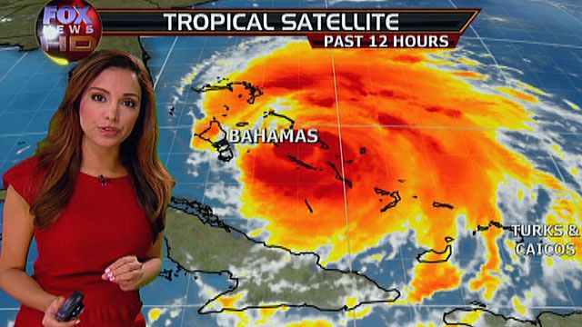 Hurricane Irene Slams Bahamas