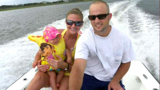 North Carolina Family Riding Out Hurricane Irene