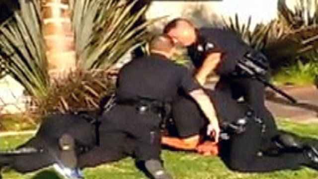 California skateboarder victim of brutal police beat down