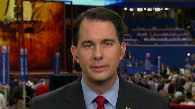 Gov. Walker: GOP has the best option with Romney, Ryan