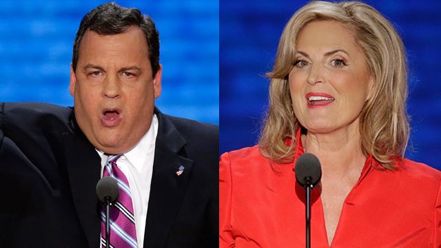 How would you grade Ann Romney and Chris Christie?