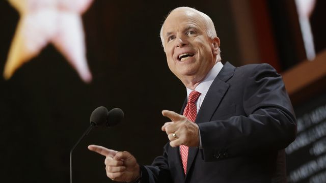 Sen. McCain: America must be on the right side of history