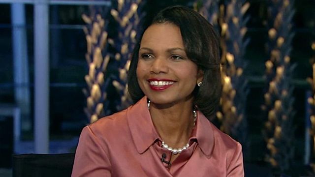 Condoleezza Rice makes case for American exceptionalism