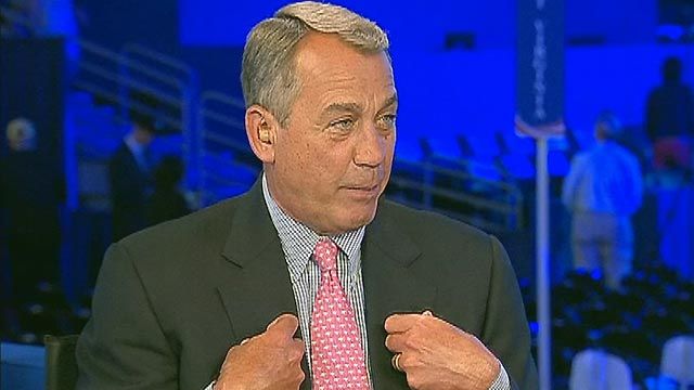 Extended Rep. Boehner interview