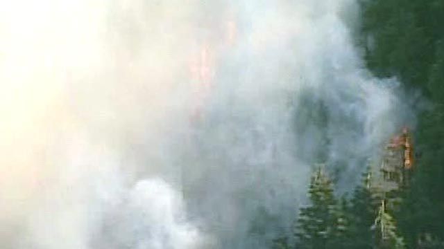 Across America: Wildfire Burns in Oregon