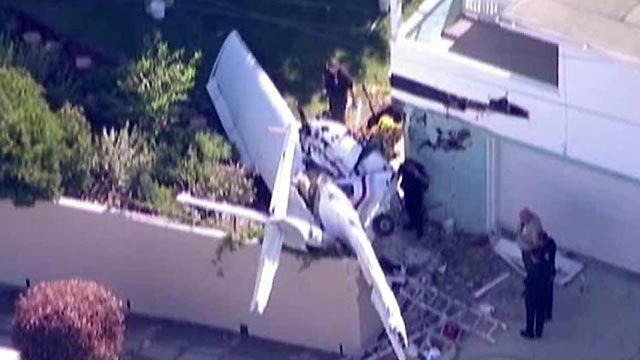 Small Plane Crashes in Santa Monica