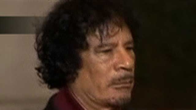 Where is Qaddafi?