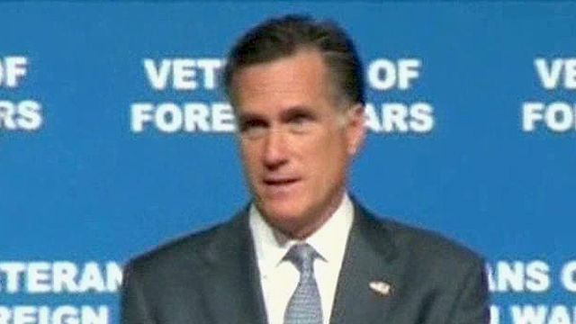 Romney, Perry Address Vets in Texas