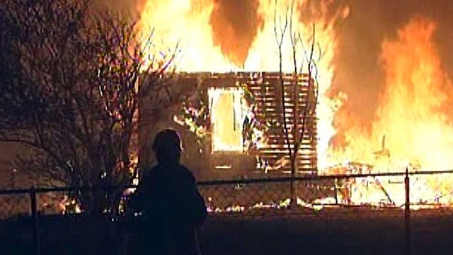 Raging Wildfires Damage Home, Land in Oklahoma