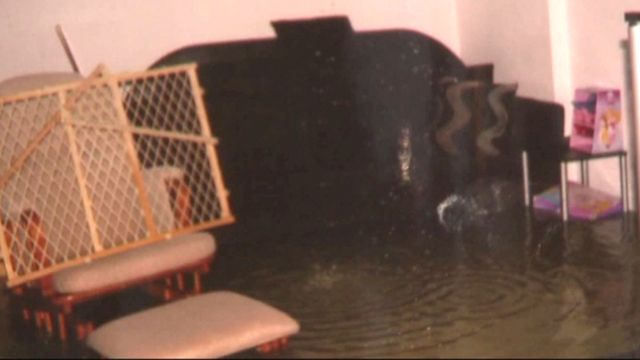 Raw Sewage Fills Family's Home