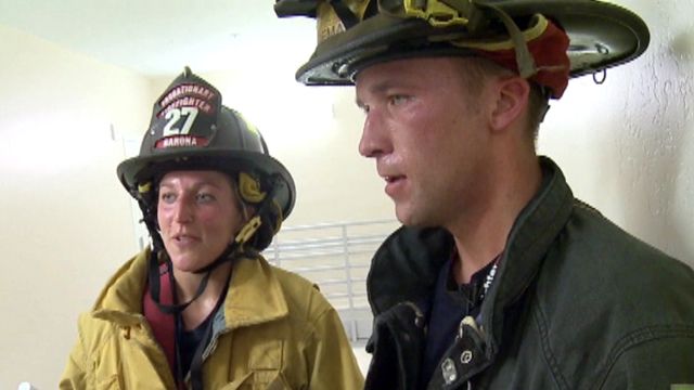 California Firefighters Climb Stairs to Commemorate 9/11
