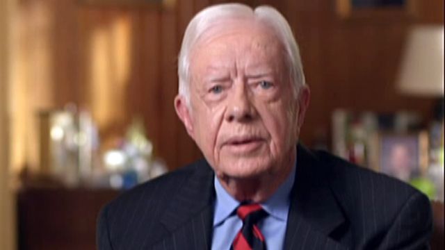 President Carter: Obama will lead America to a better future