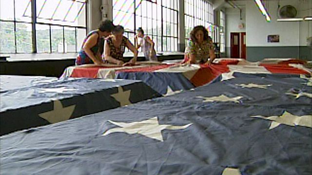 Ground Zero Flag Becomes a Symbol of America's Sprit