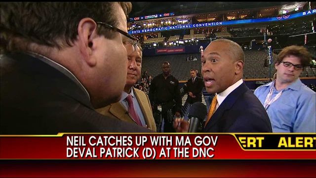 Neil Cavuto Ambushes an Evasive Deval Patrick at the DNC