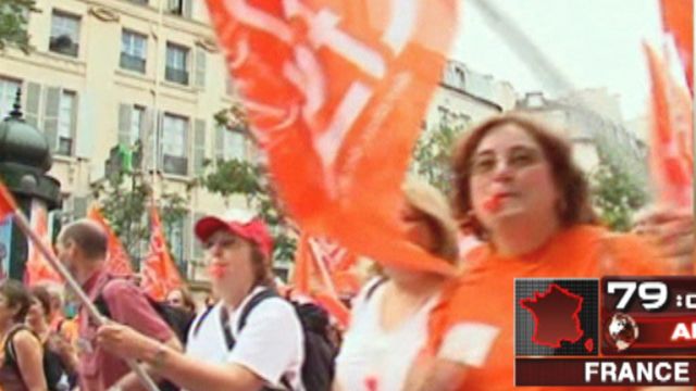 Around the World: Nationwide Strike in France