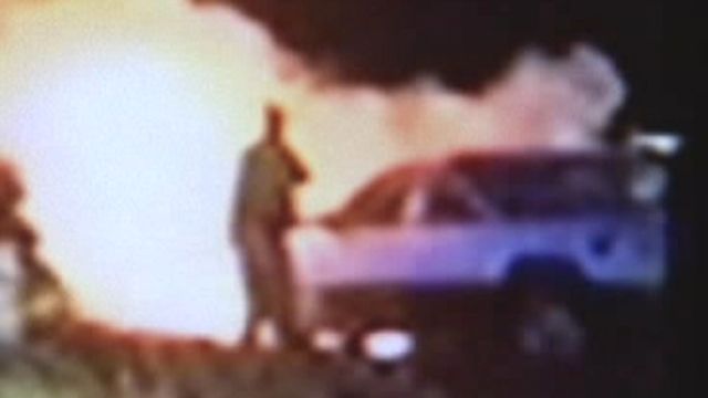 Heroic Deputies Save Driver From Burning Car