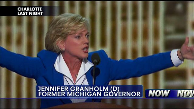 WATCH: Fmr. Michigan Governor Jennifer Granholm Pumps Up DNC Crows Over Auto Industry Bailout