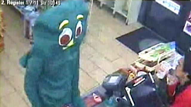 Gumby Bandit on the Run