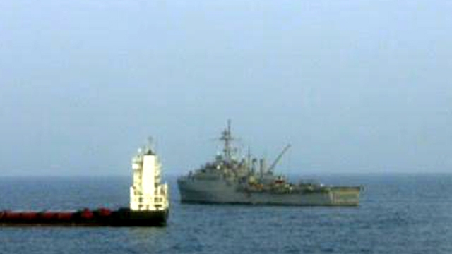 U.S. Marines Free Ship From Pirate Control
