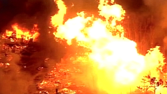 Huge Explosion Torches Dozens of Homes Near San Francisco
