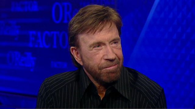 Chuck Norris enters 'No Spin Zone'