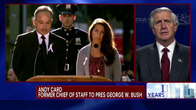 Andy Card Recounts Moment He Told President George W. Bush America Was Under Attack