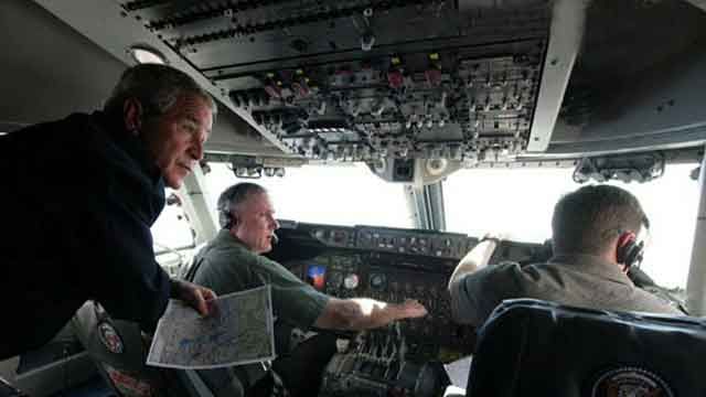 Protecting the president: Flying Bush to safety on 9/11
